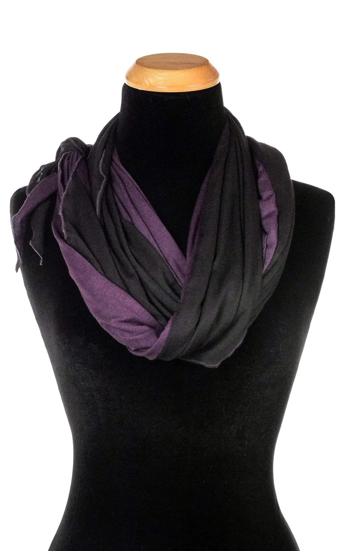 Handkerchief Scarf - Two-Tone, Jersey Knit