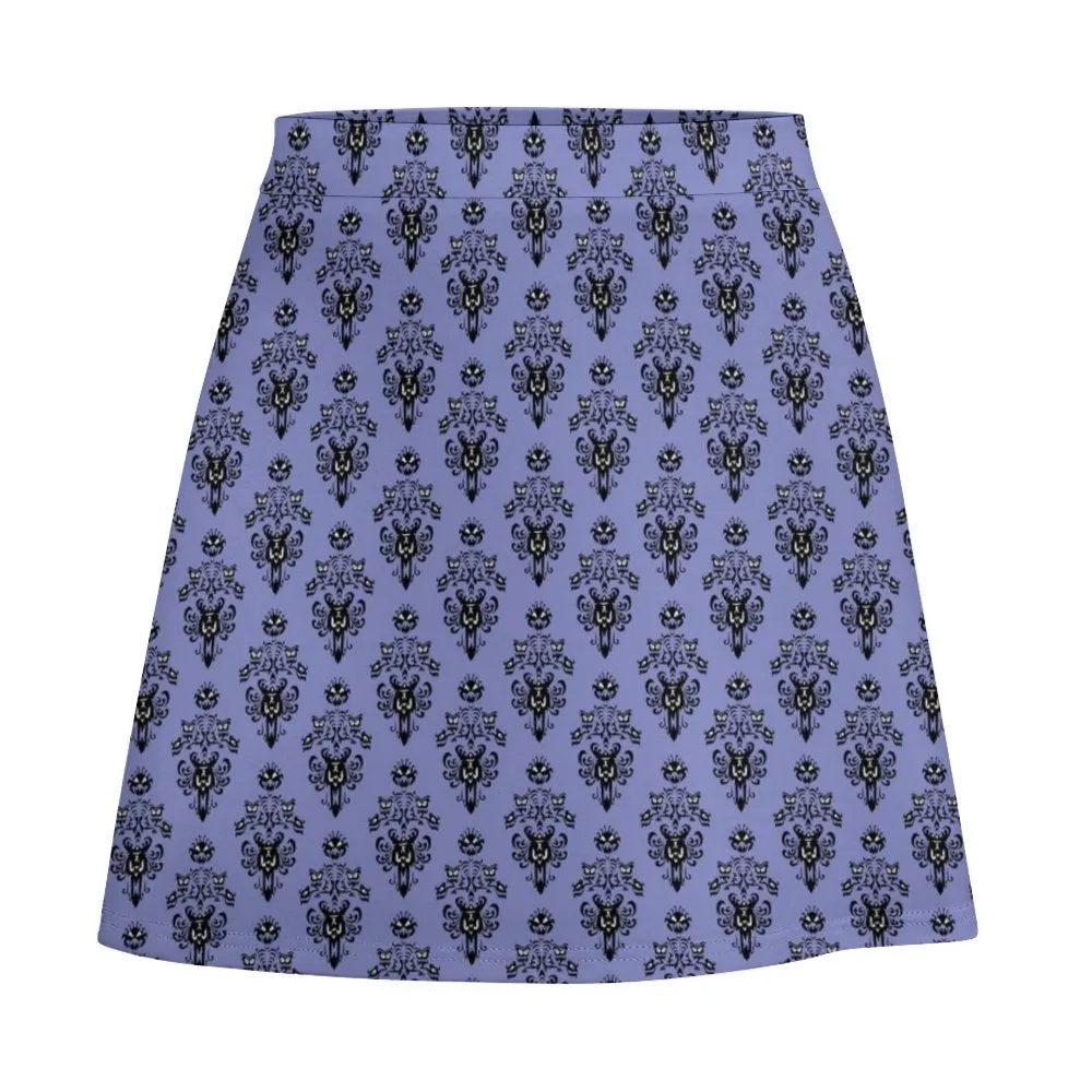 Haunted Mansion Wallpaper Short Skirt