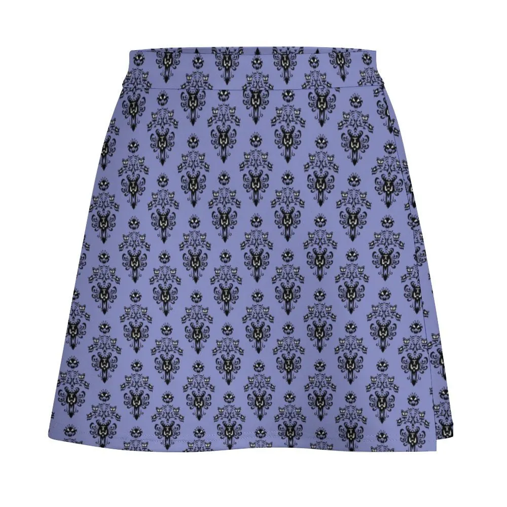 Haunted Mansion Wallpaper Short Skirt