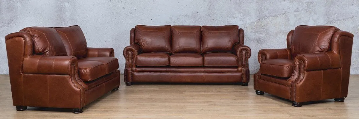 Highpoint 3 2 1 Leather Sofa Suite