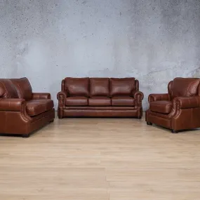 Highpoint 3 2 1 Leather Sofa Suite