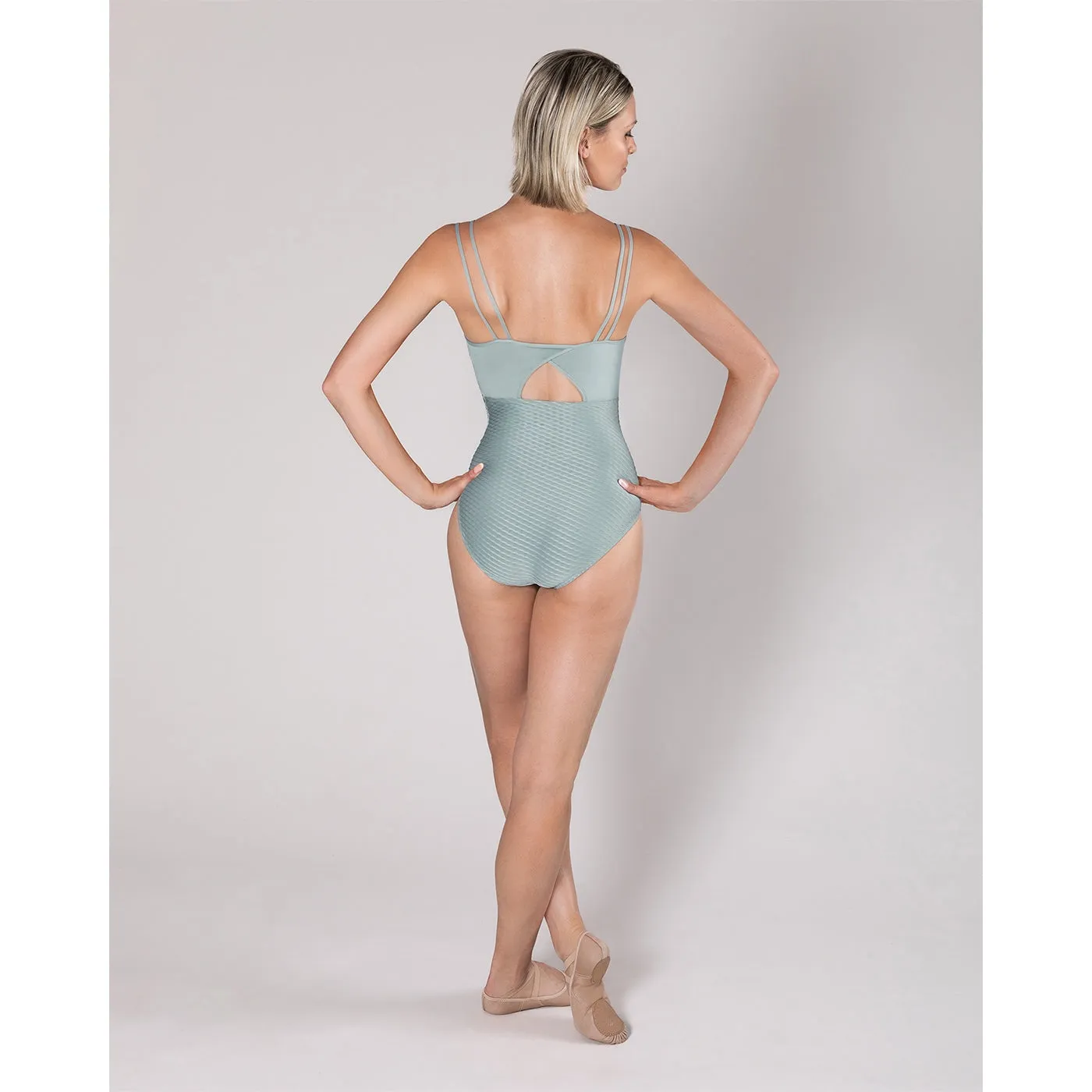 IAL157AG1 Kara Zip Camisole Leotard