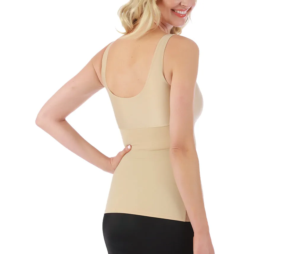 Instant Figure Empire Seam Tank Top Shapewear WT4061