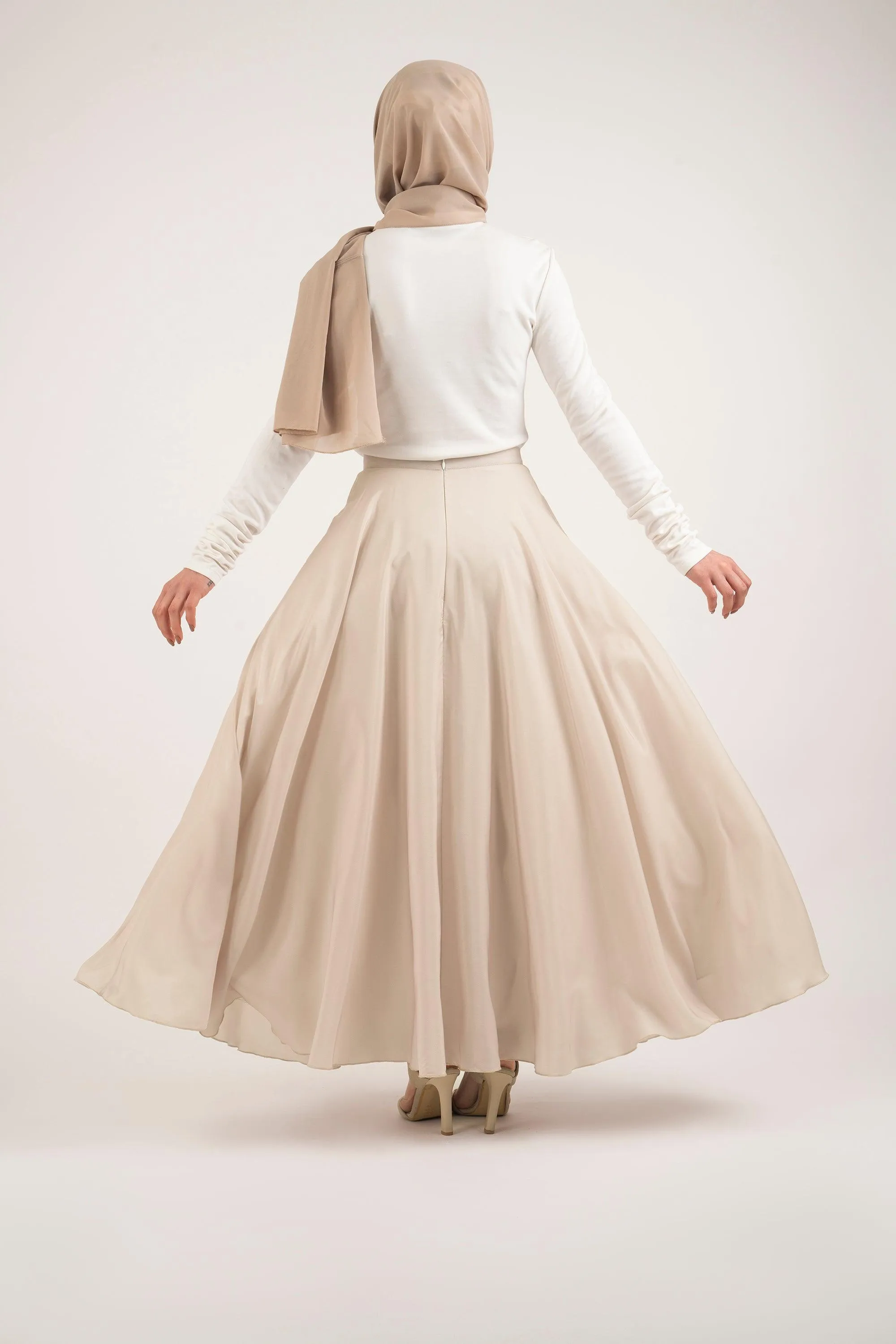 Ivory skirt