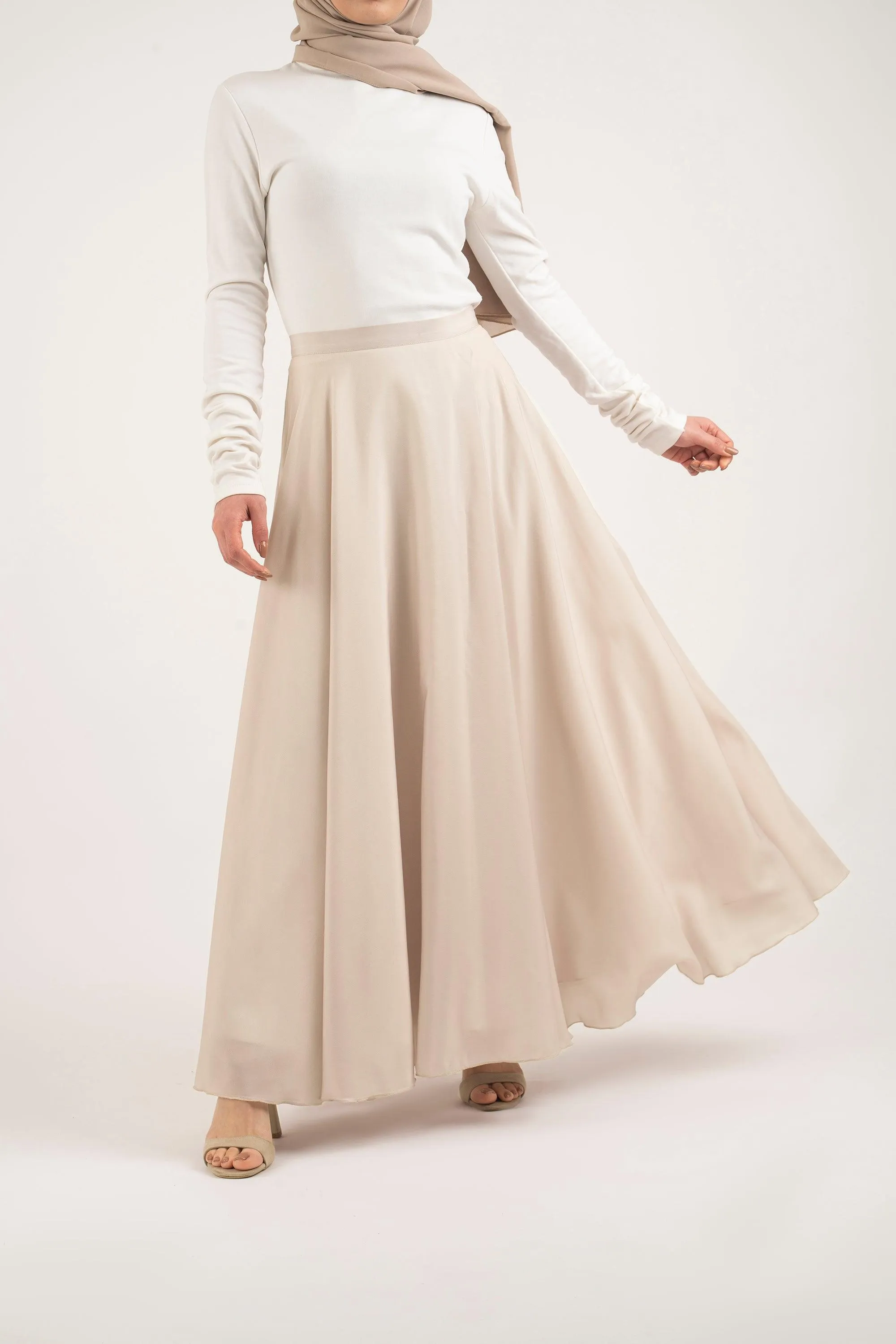 Ivory skirt