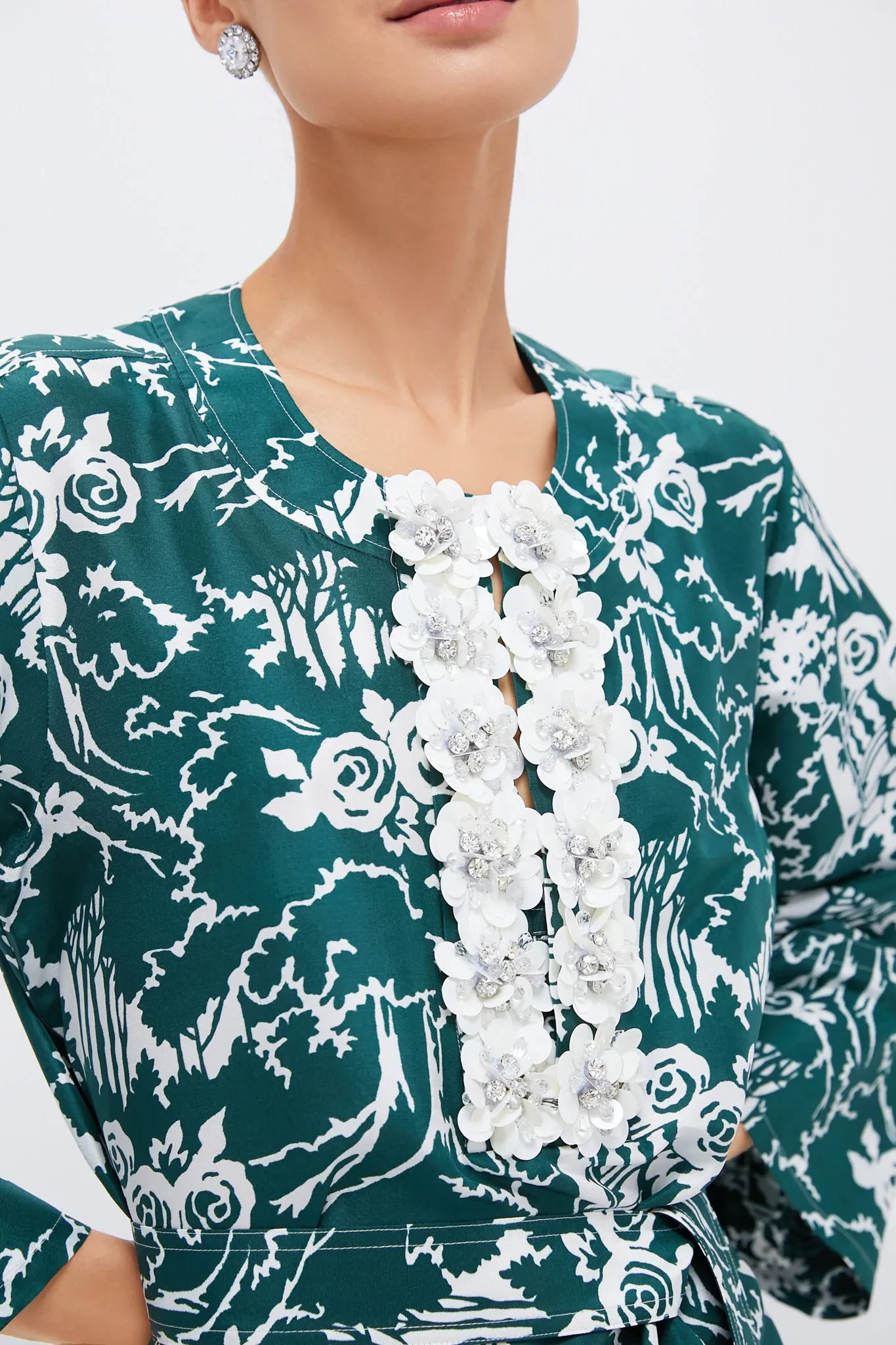 Ivy Garden Toile Tunic Dress