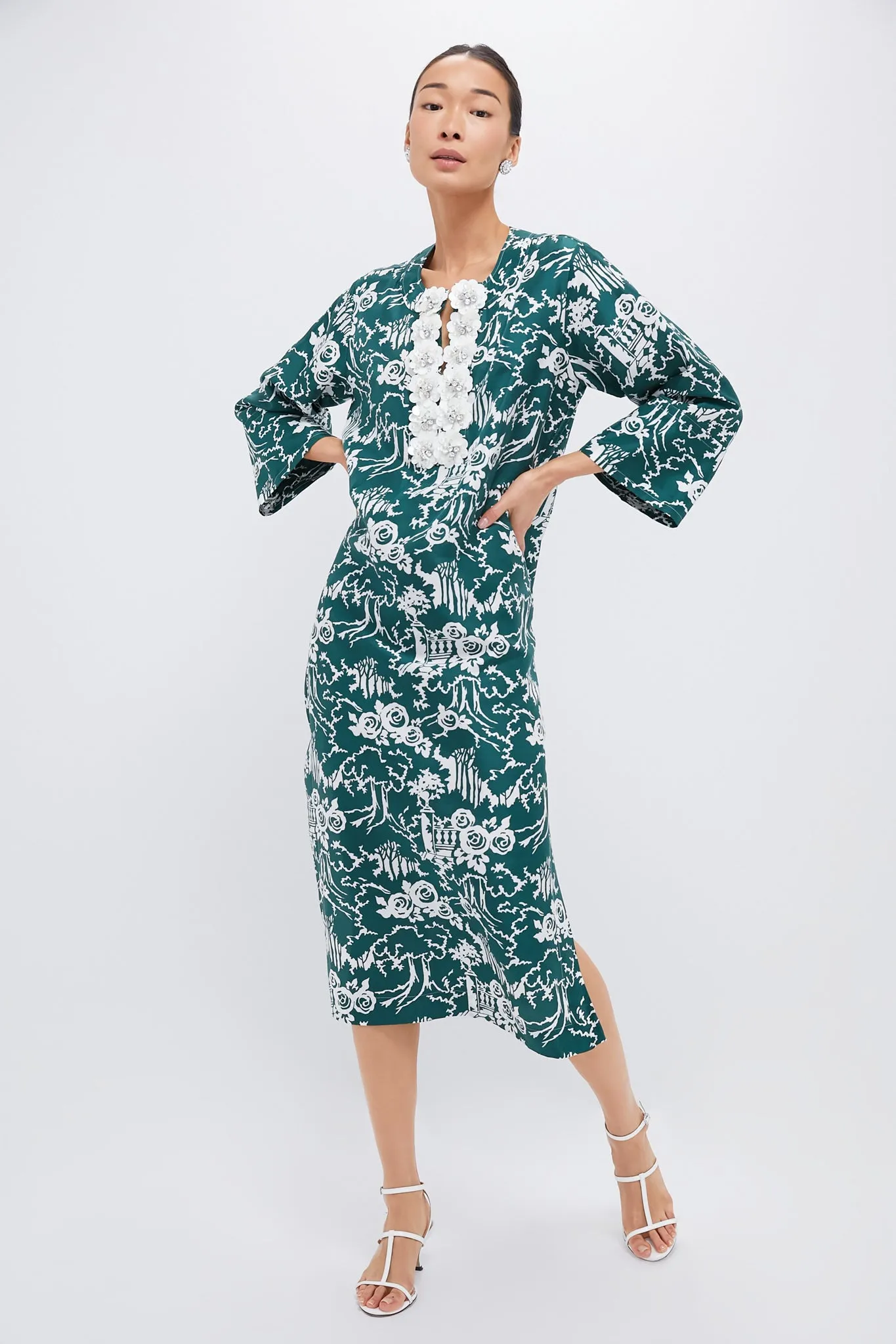 Ivy Garden Toile Tunic Dress