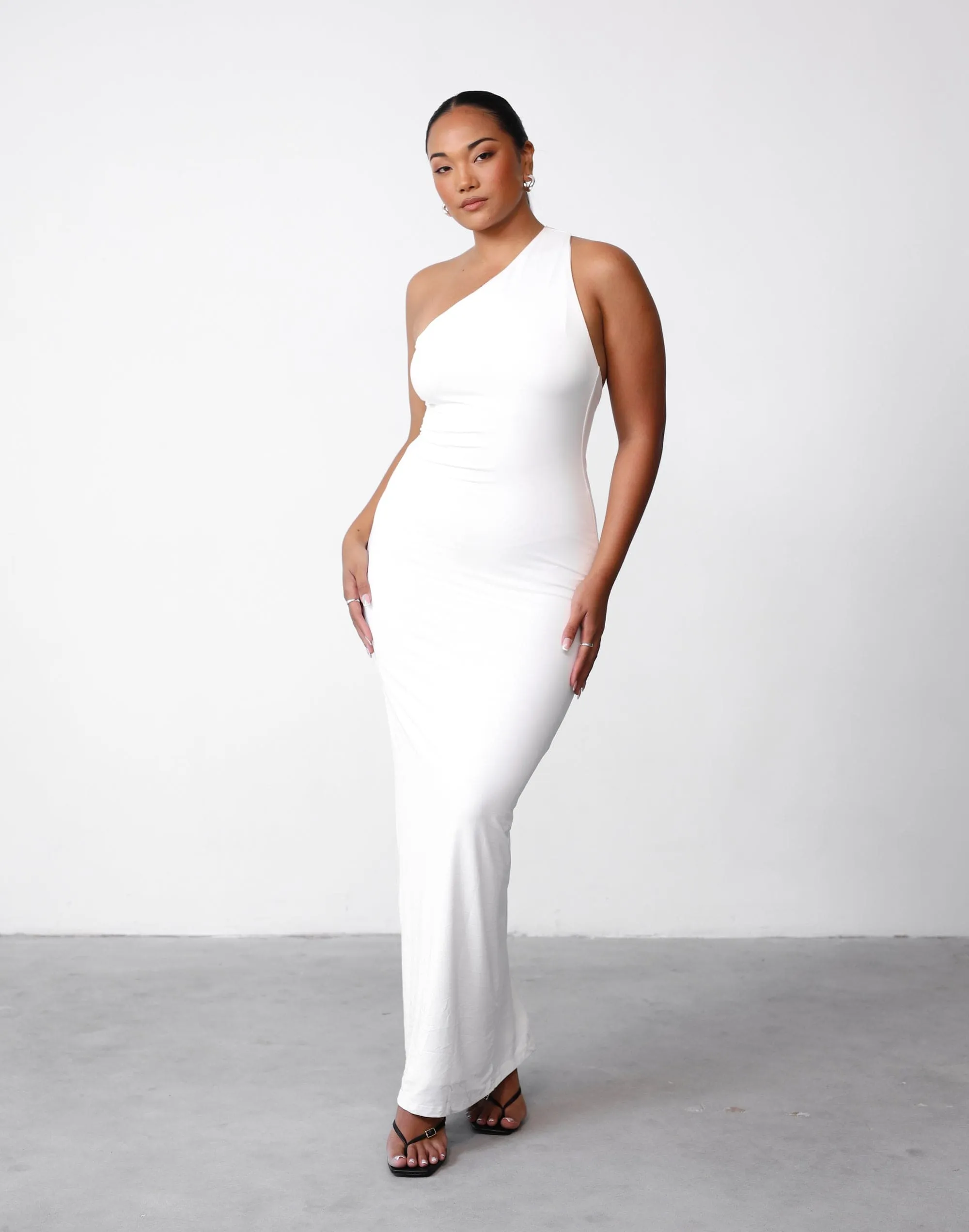 Keira Maxi Dress (White)