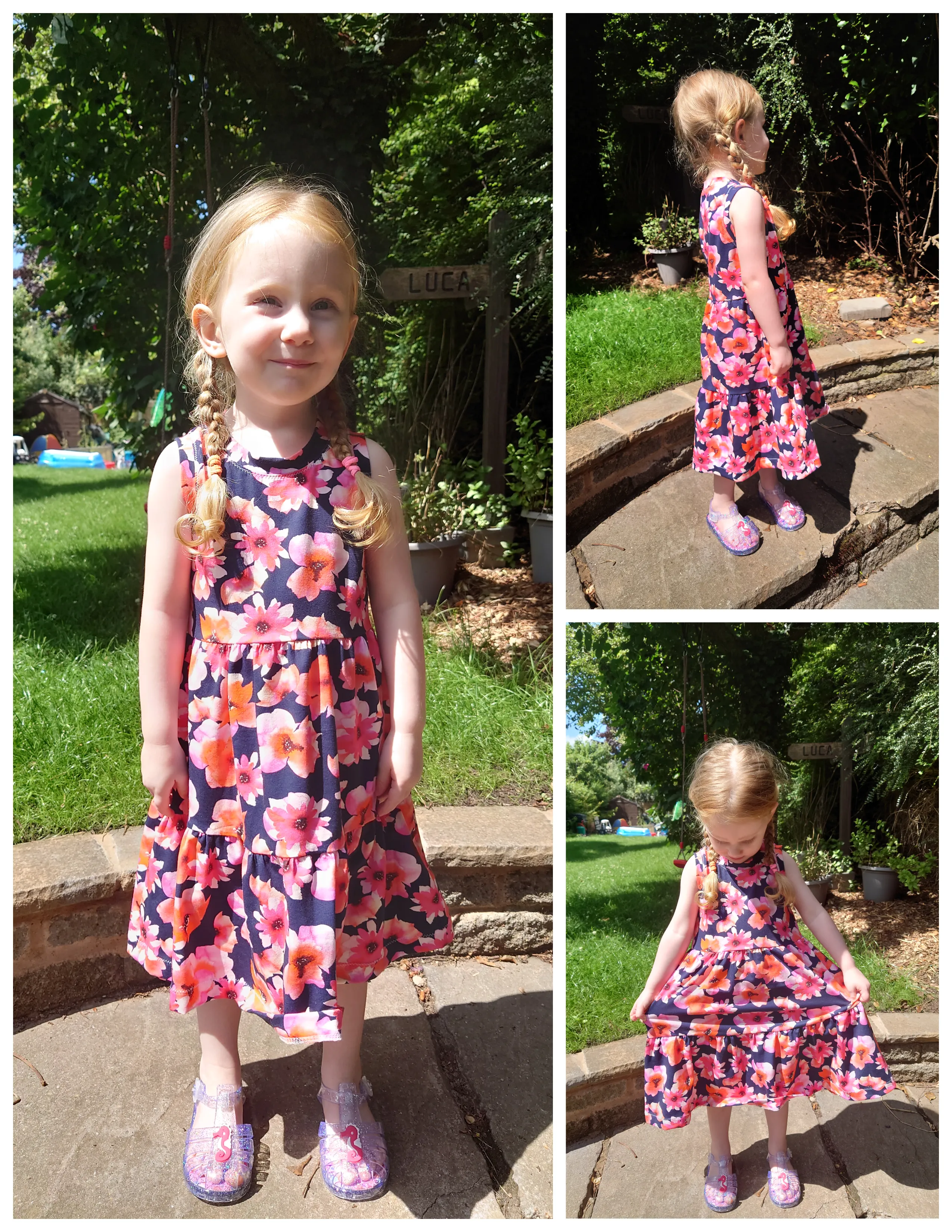 Kids Staycation Tiered Peplum & Dress Pattern