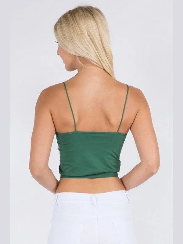 Lady's Seamless Crop Camisole