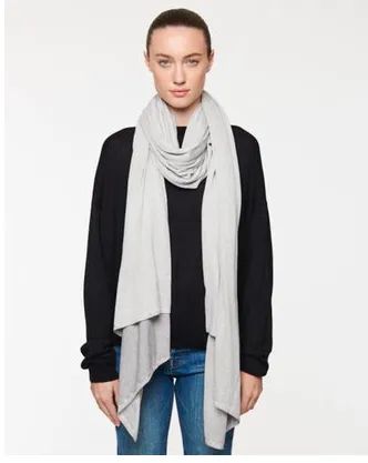 Line Calista Knit Scarf in Overcast