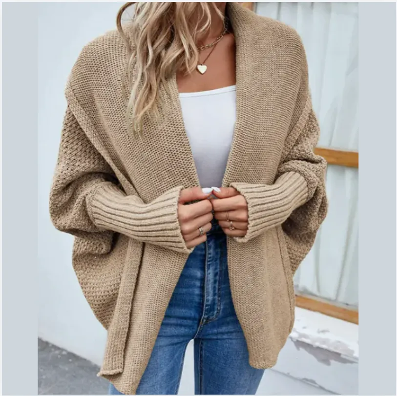 Loose Knitted Sweater Cardigan