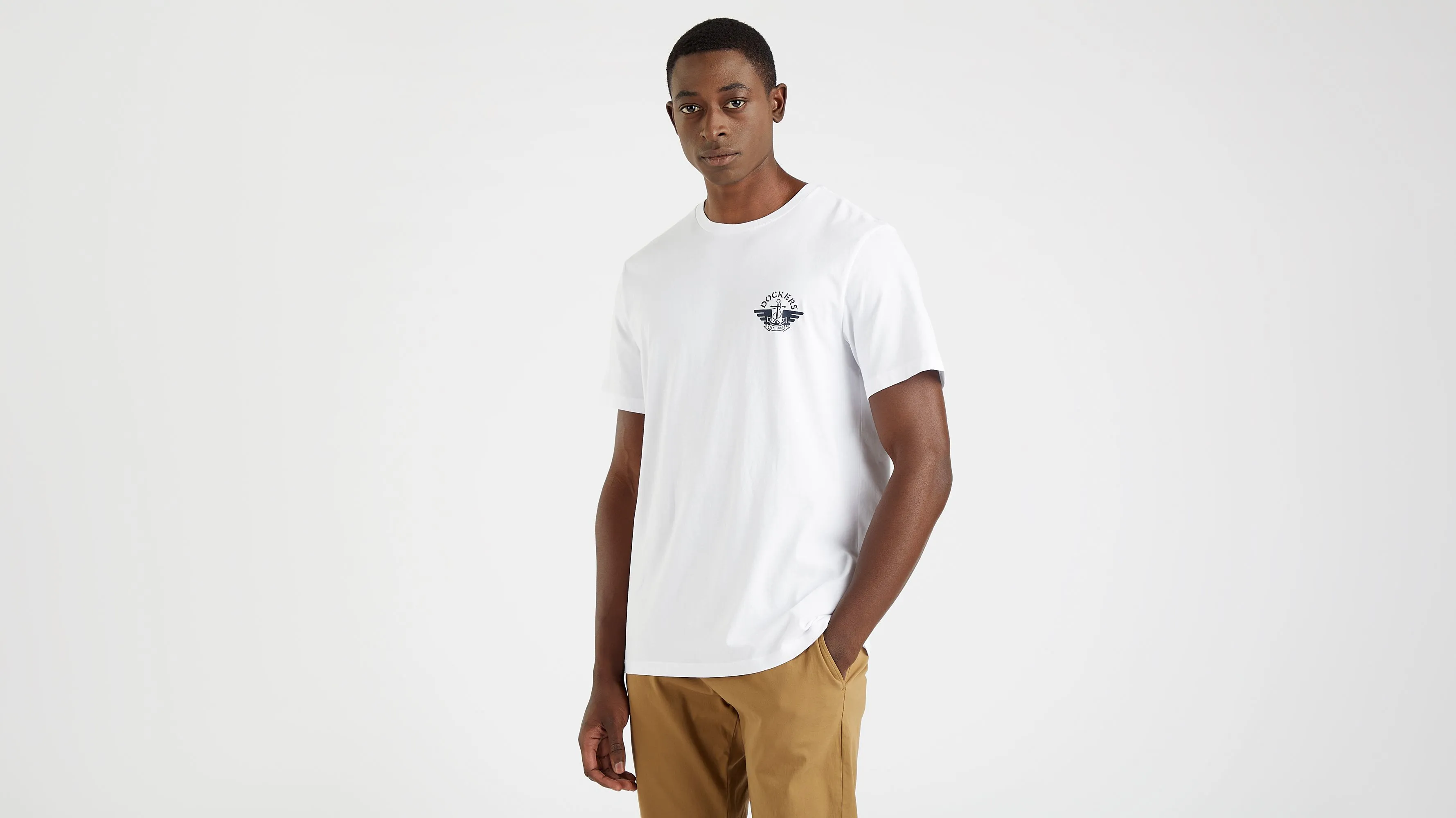 Men's Slim Fit Logo Tee