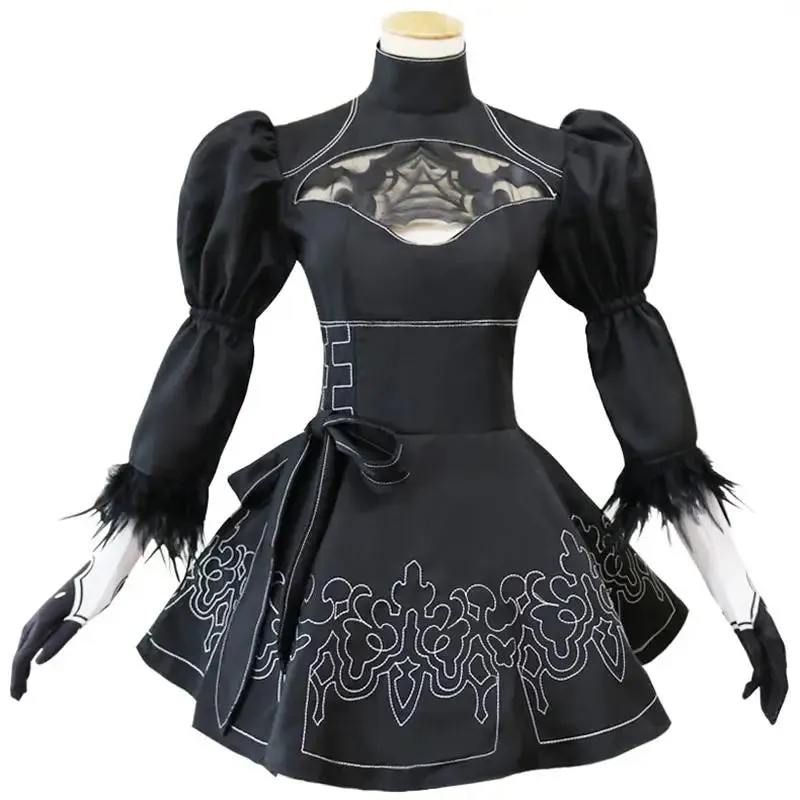 Nier Cosplay 2B Halloween Stylish Automata Party Anime Yorha Women Attire