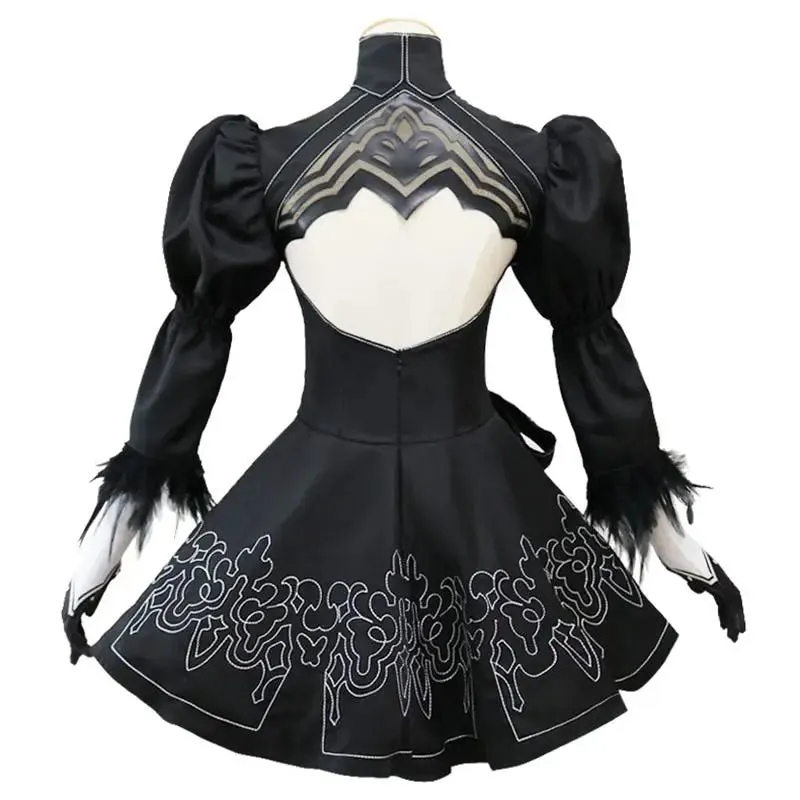 Nier Cosplay 2B Halloween Stylish Automata Party Anime Yorha Women Attire