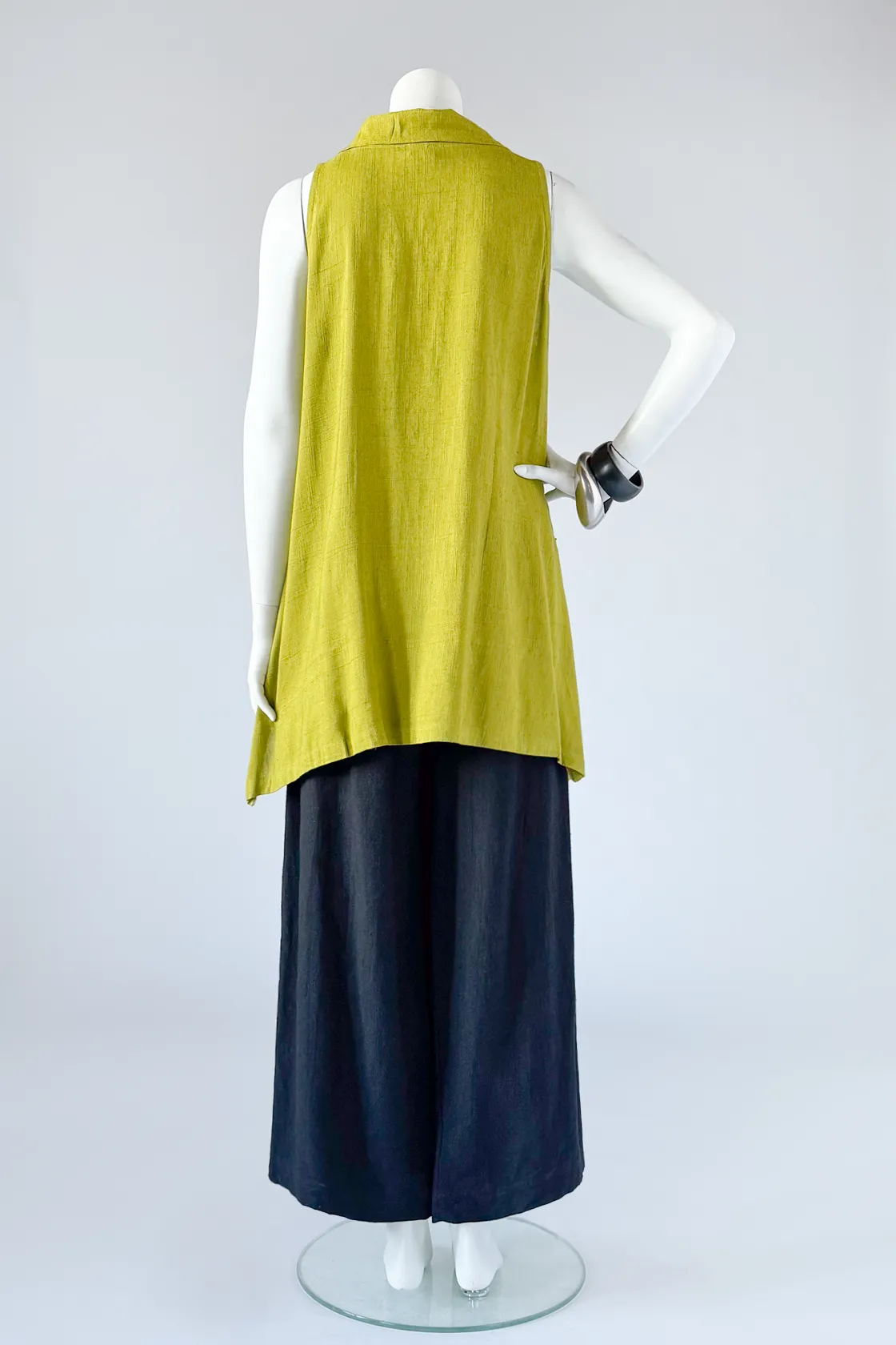 N/S Zipper Top in Lime Papyrus