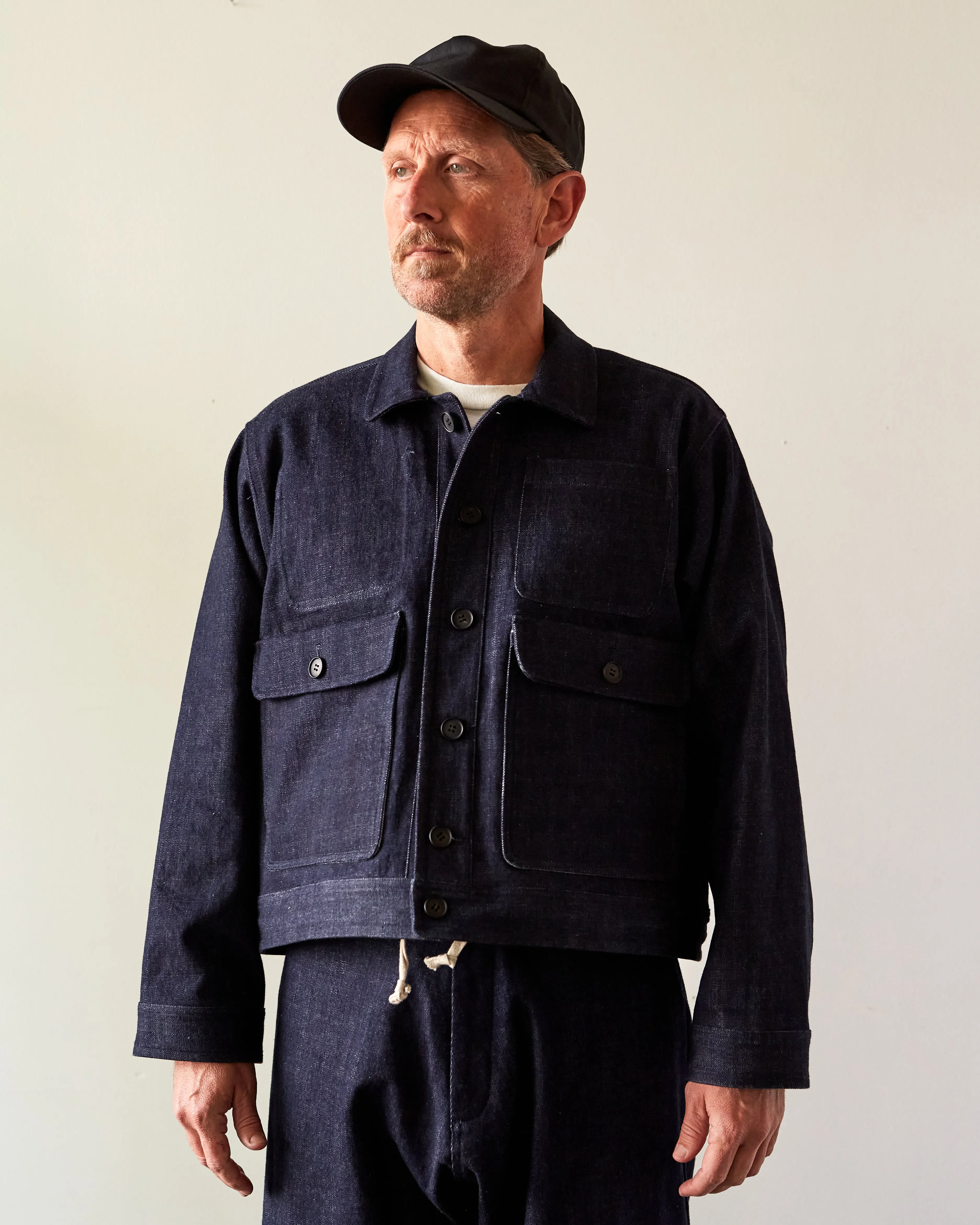 O-Project Denim Jacket, Indigo