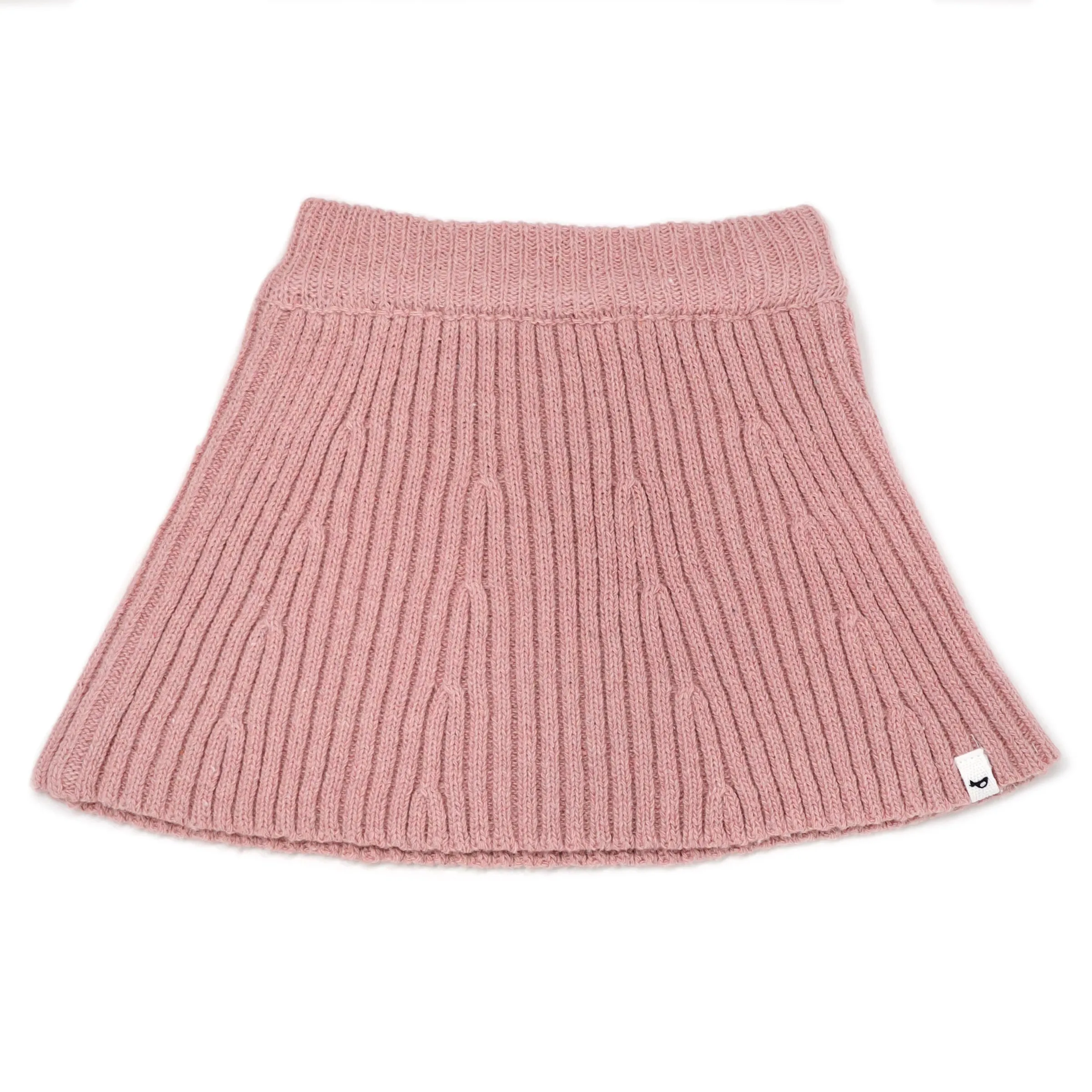 oh baby! Knitted Flare Skirt - Vintage Rose