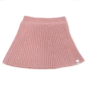 oh baby! Knitted Flare Skirt - Vintage Rose