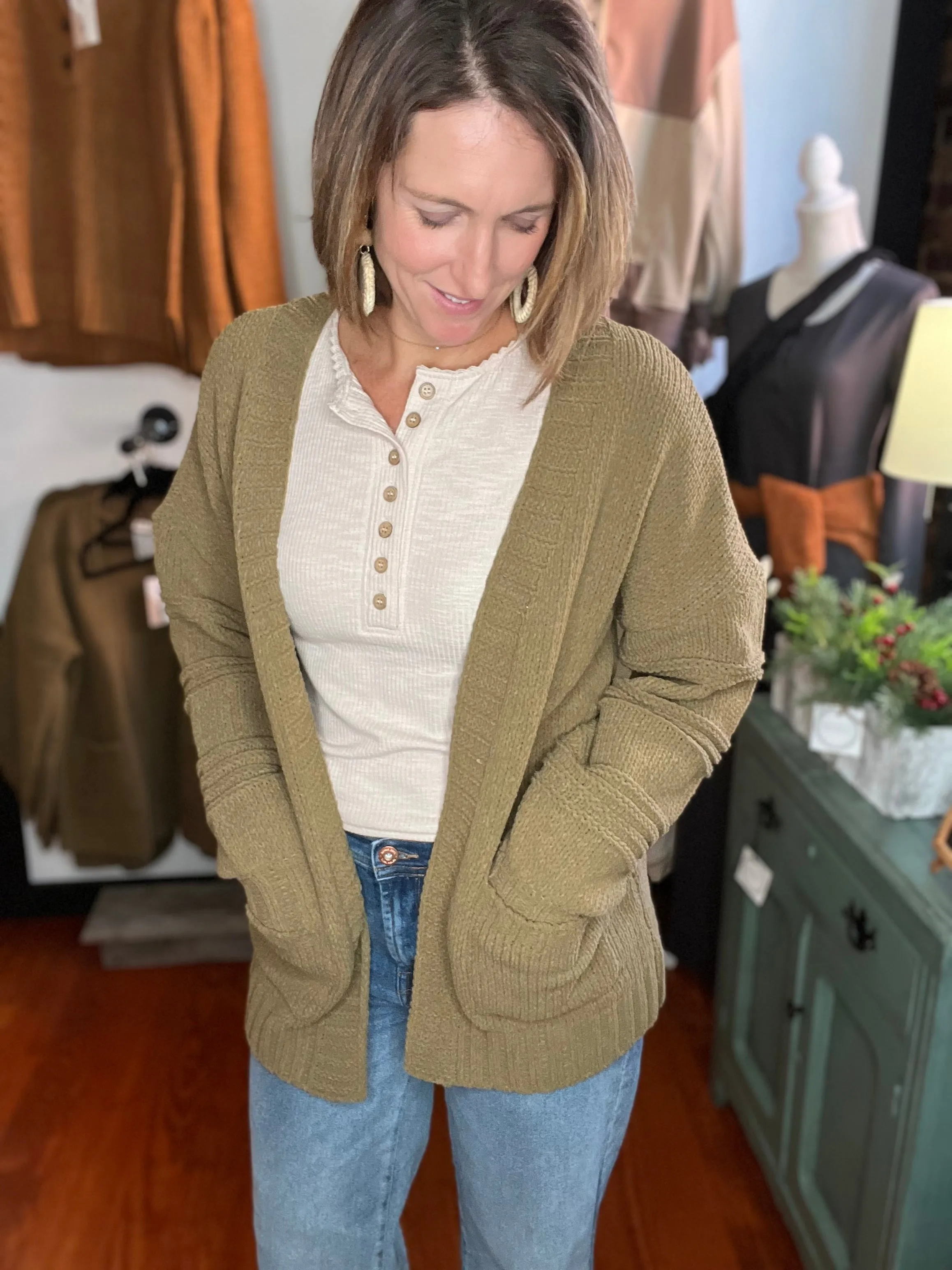 Olive Branch Sweater