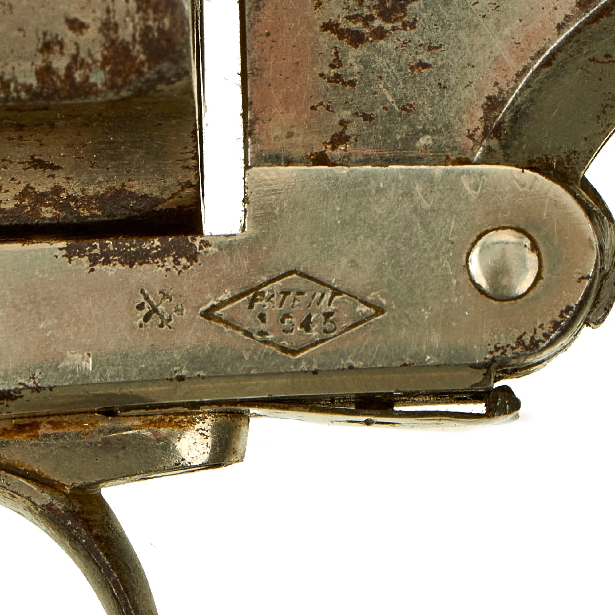 Original British Victorian Nickel Plated Webley-Pryse No.4 Revolver by J. Woodward & Sons - Serial 2561