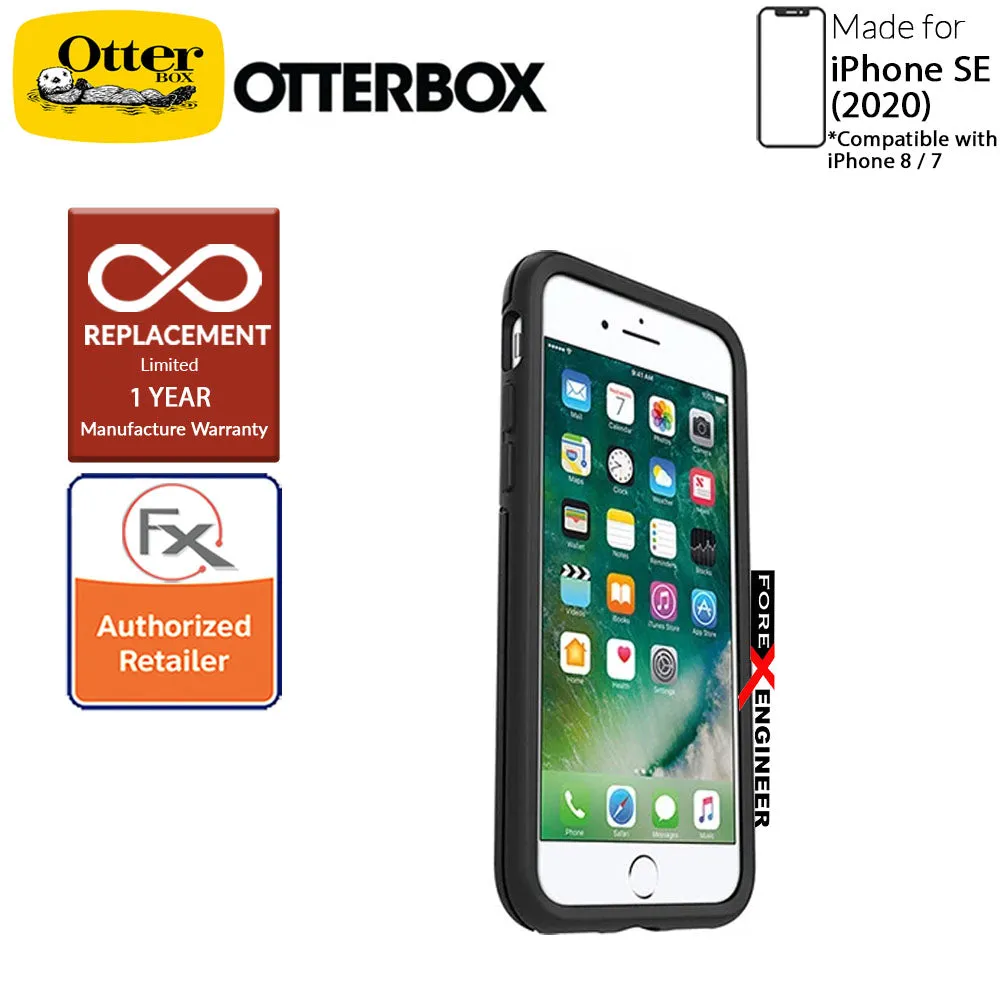 OtterBox Symmetry for iPhone SE 2nd Gen ( 2020 ) Compatible with iPhone 8 - 7 - Black Color ( Barcode: 660543425793 )