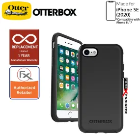 OtterBox Symmetry for iPhone SE 2nd Gen ( 2020 ) Compatible with iPhone 8 - 7 - Black Color ( Barcode: 660543425793 )