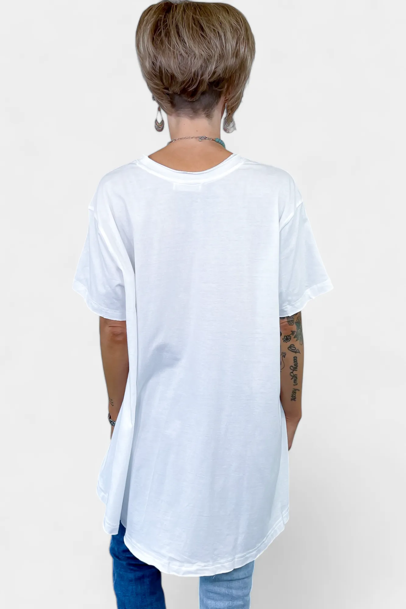 Oversized Drop Shoulder Top