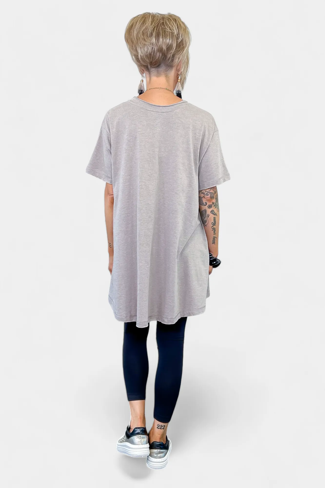 Oversized Drop Shoulder Top