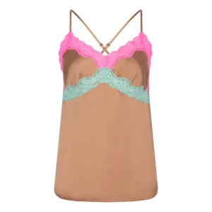 'Pandora' Lace Trim Camisole