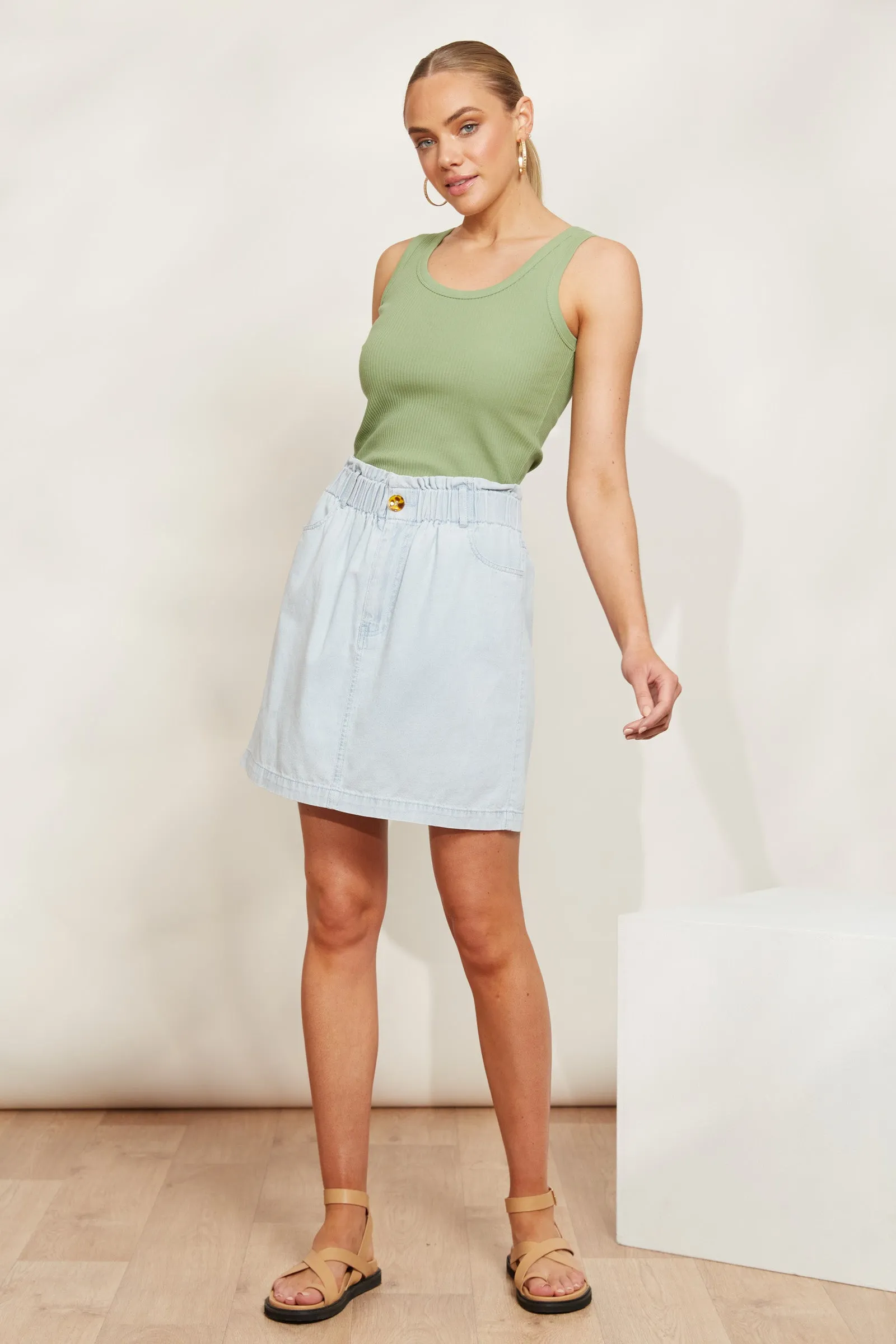 Playa Mini Skirt - Capri