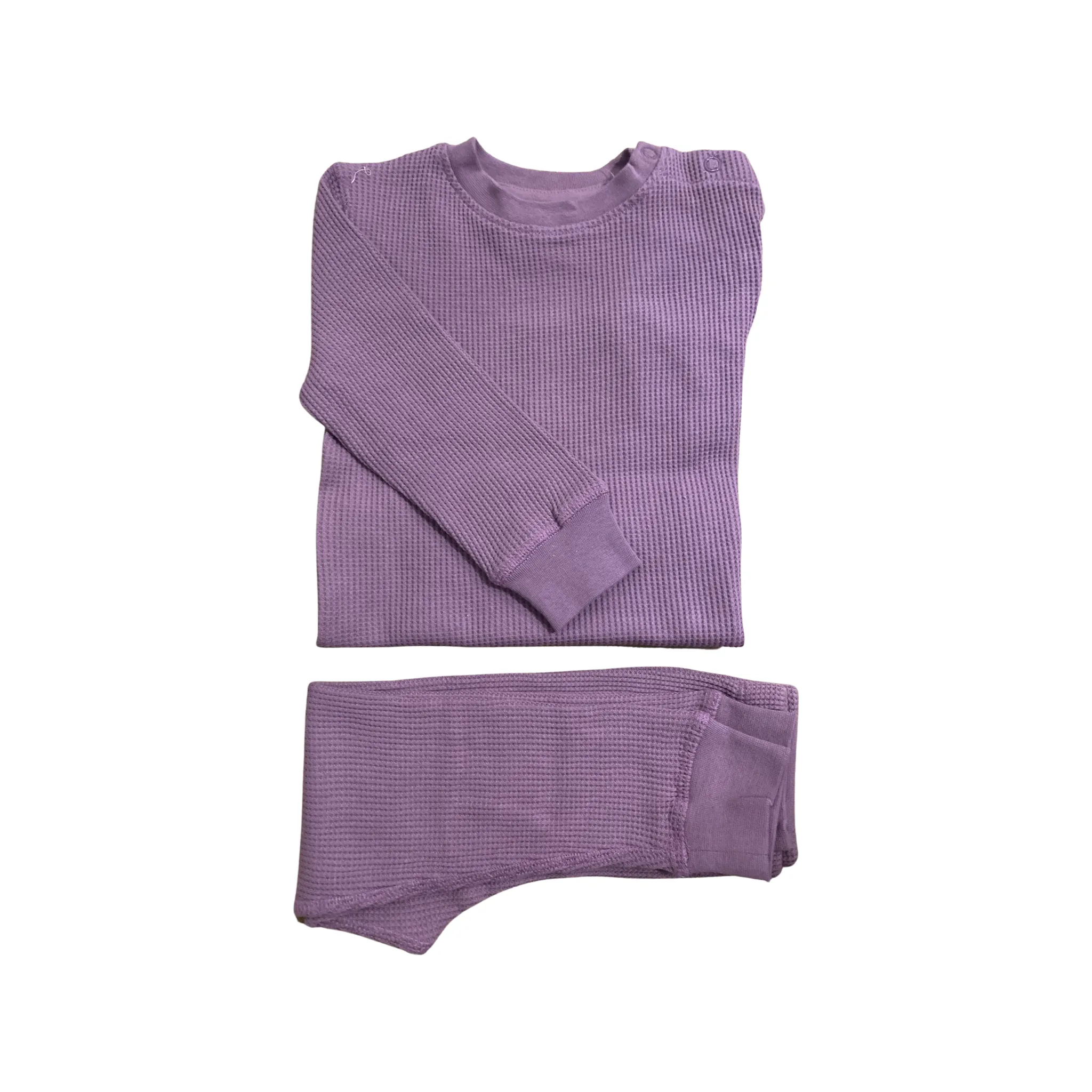 Plum Jam Waffle Cotton Set