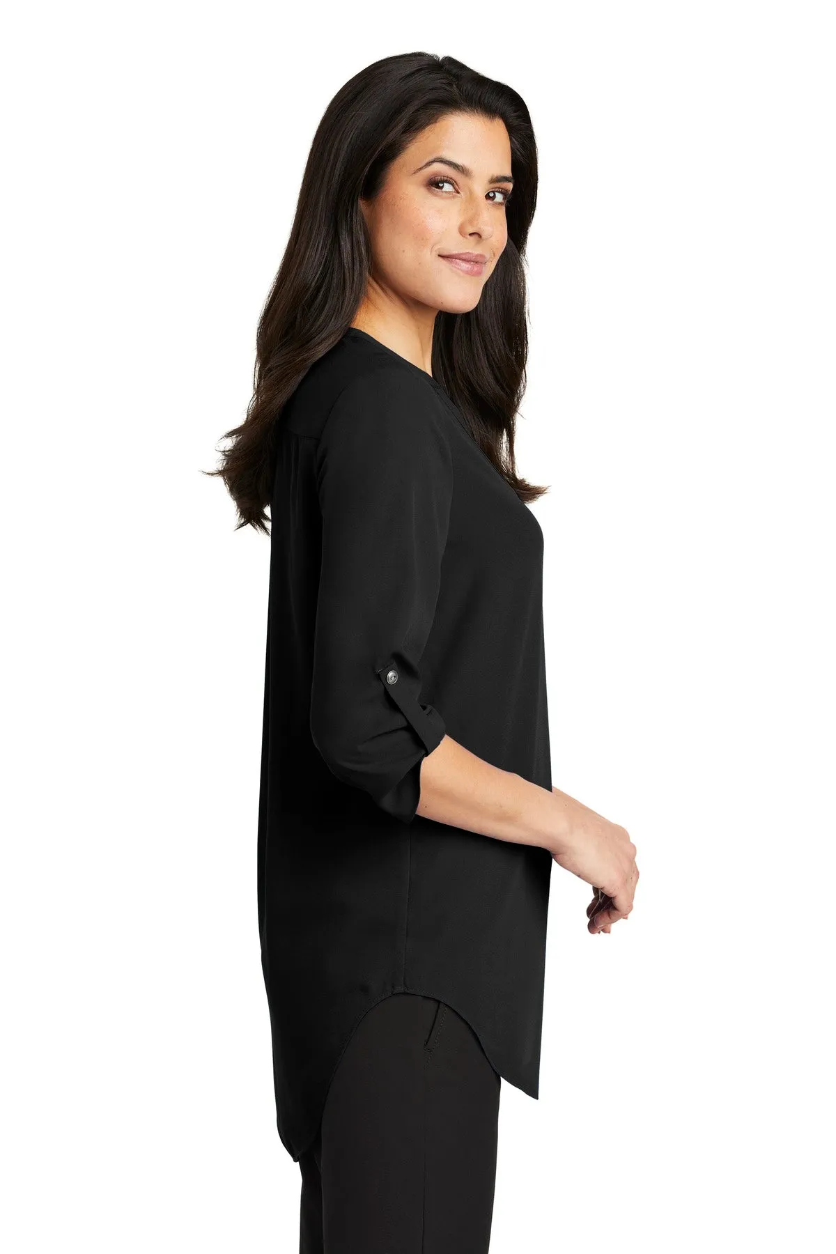 Port Authority® Ladies 3/4-Sleeve Tunic Blouse. LW701