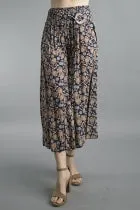 Printed Italian Gaucho Pants