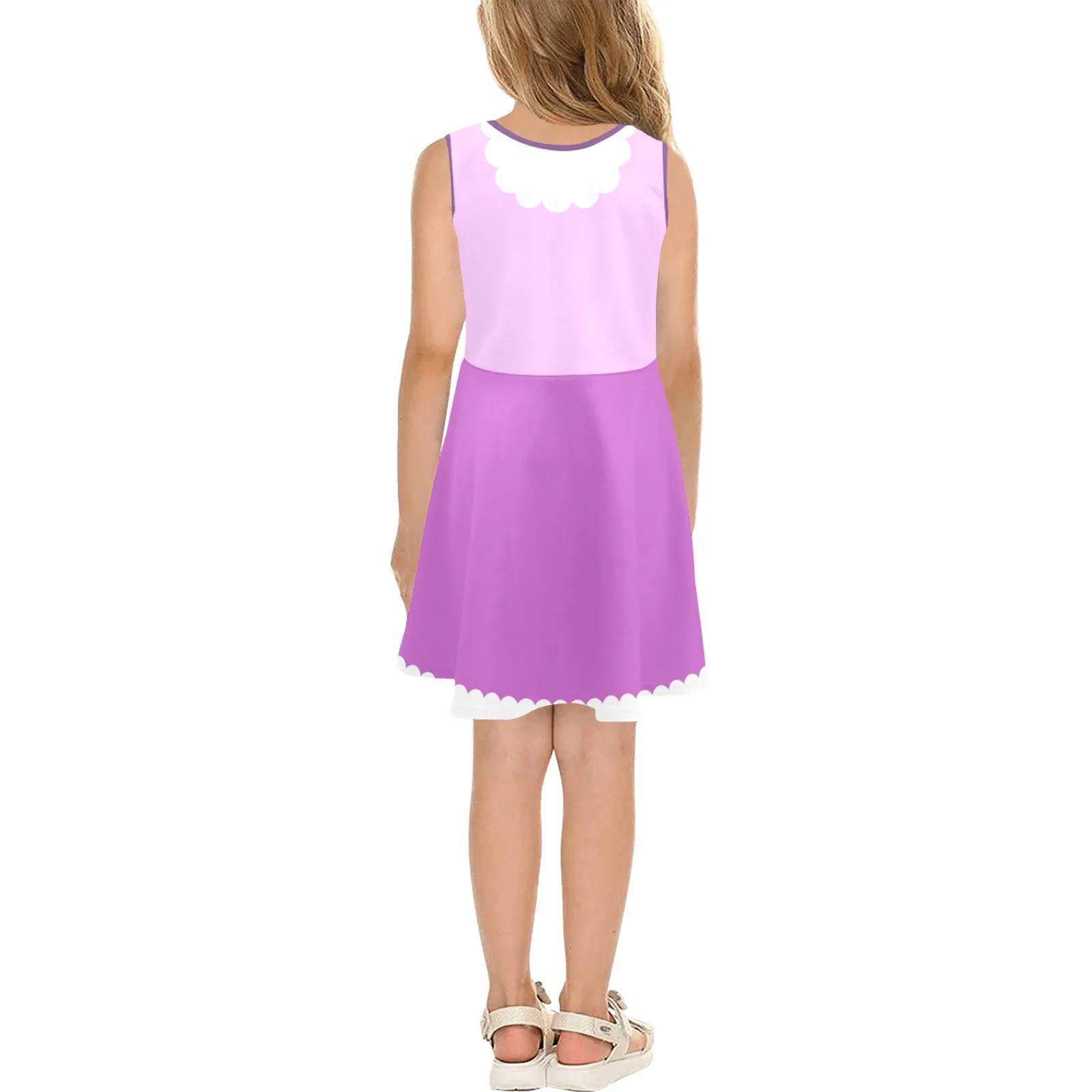 Rapunzel Girls' Sleeveless Sundress