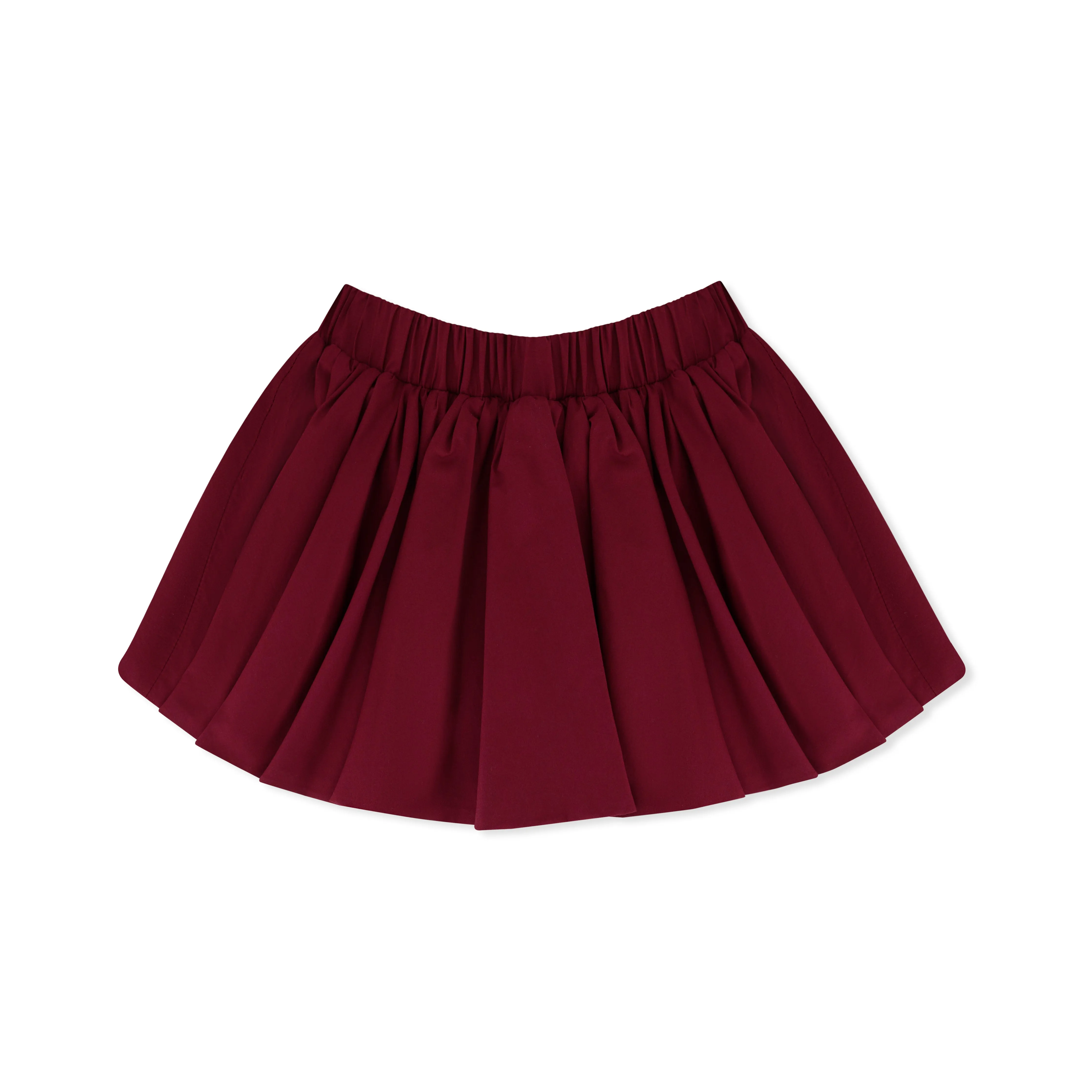 Rich Maroon Infant Girl's Skirt