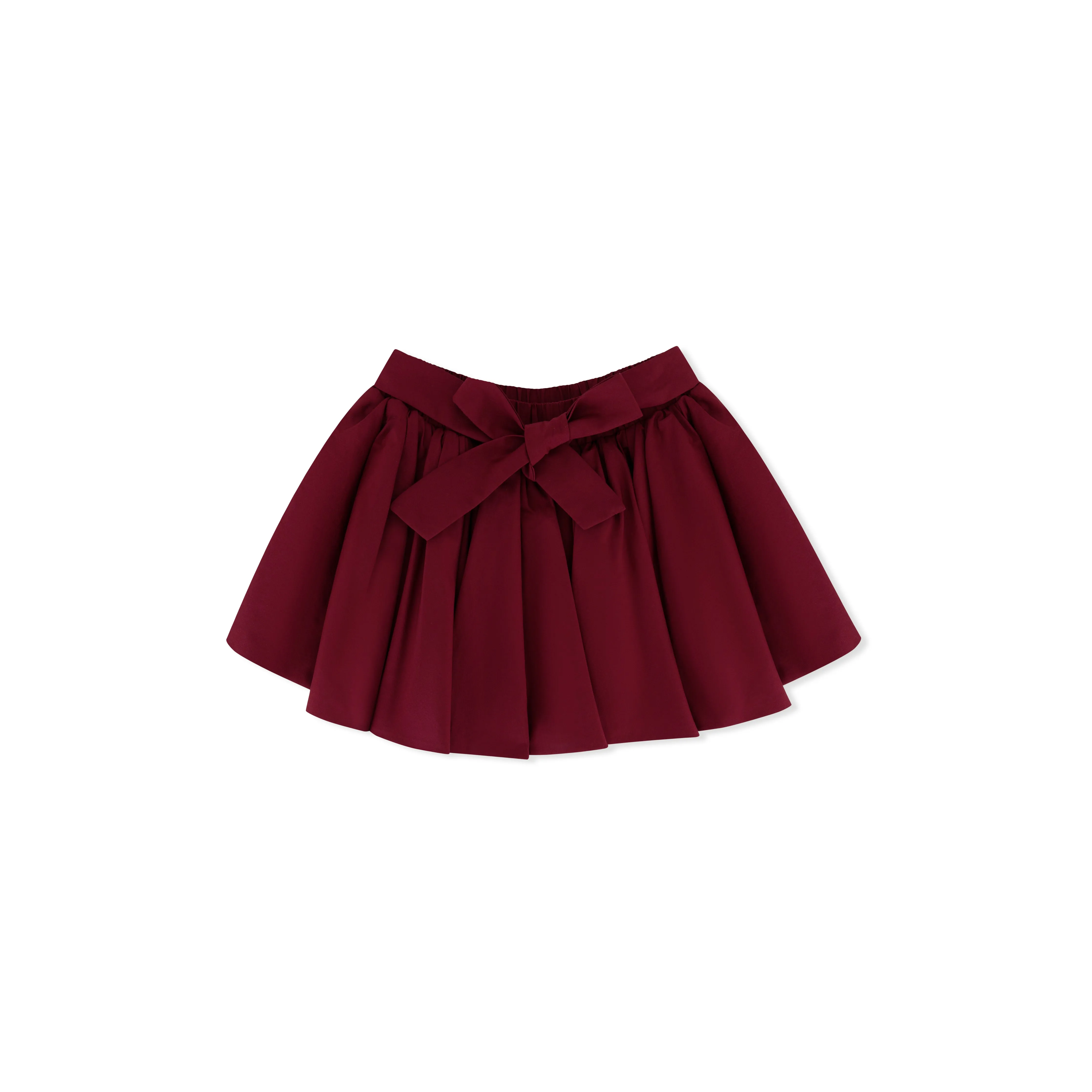 Rich Maroon Infant Girl's Skirt