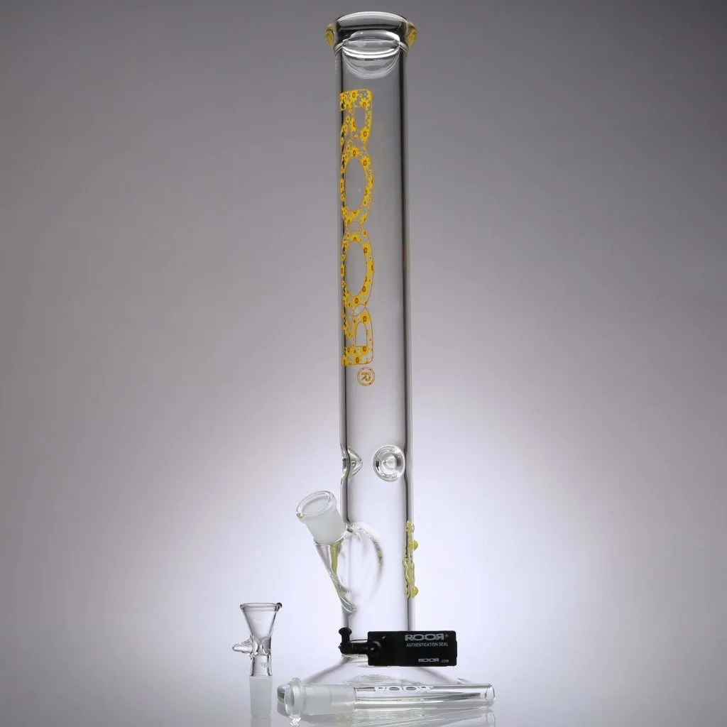 ROOR® | 18" 50mm Classic Straight Bongs