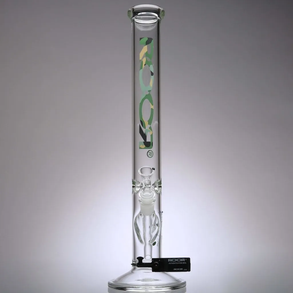 ROOR® | 18" 50mm Classic Straight Bongs