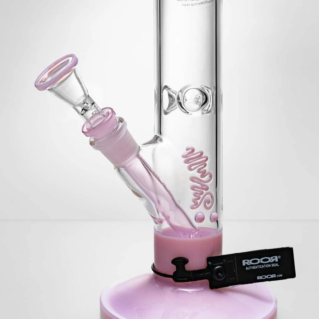 ROOR® | 18" Pink Straight Bong