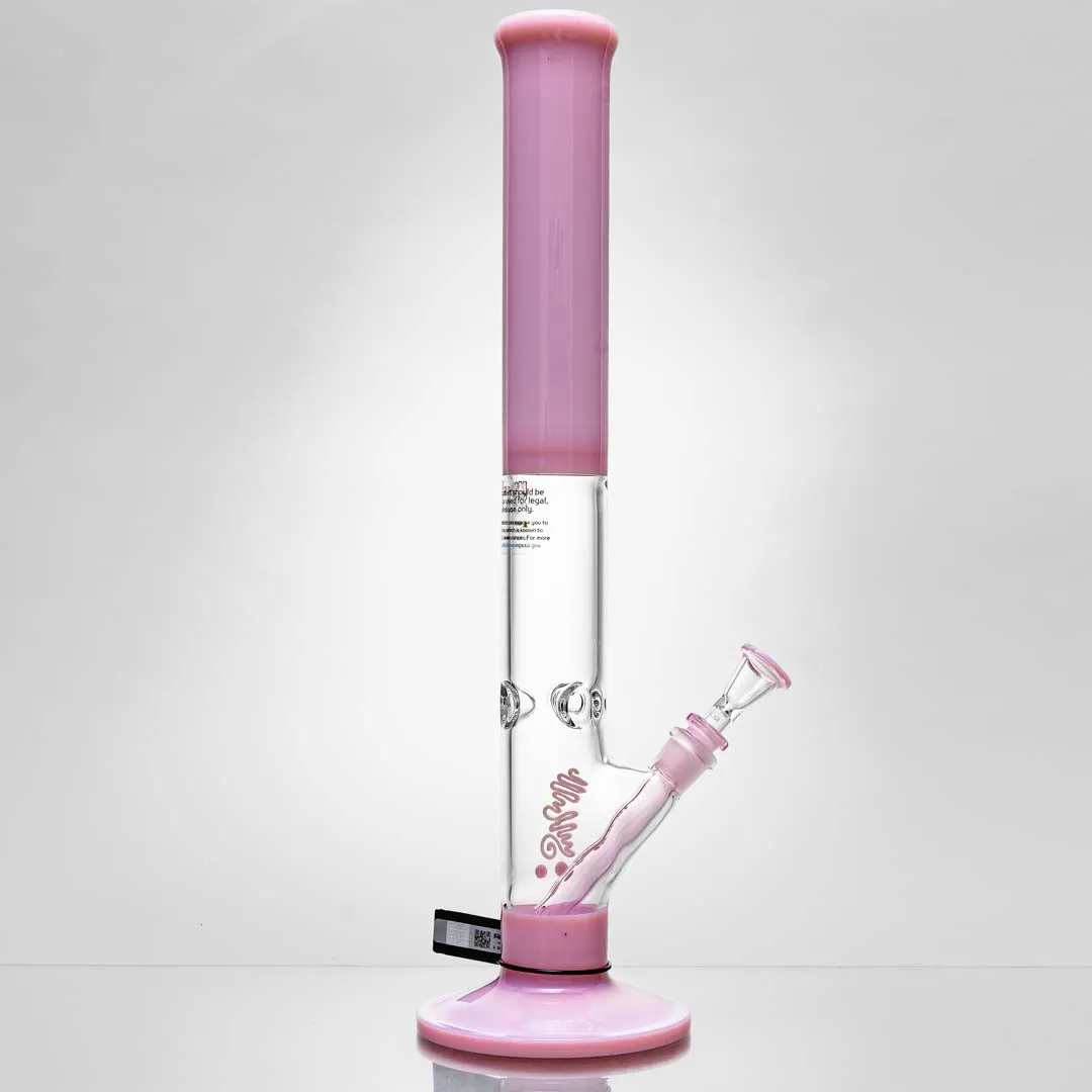 ROOR® | 18" Pink Straight Bong