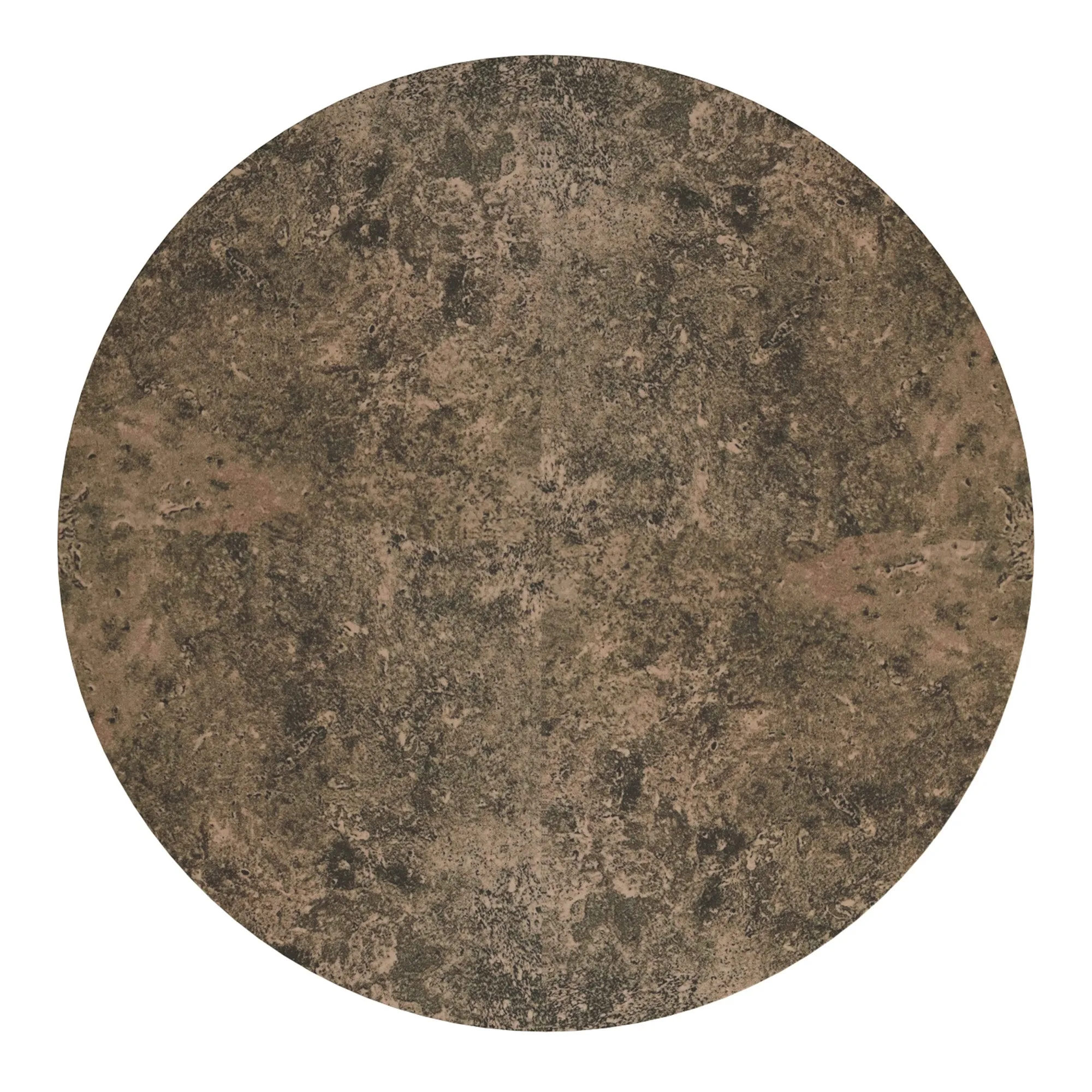 Round Pedestal Dining Table Godiva Grey Stone