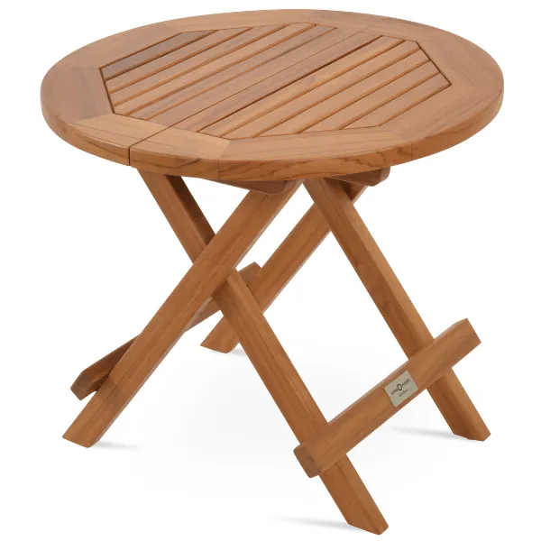 Round Teak Side Table Paramount