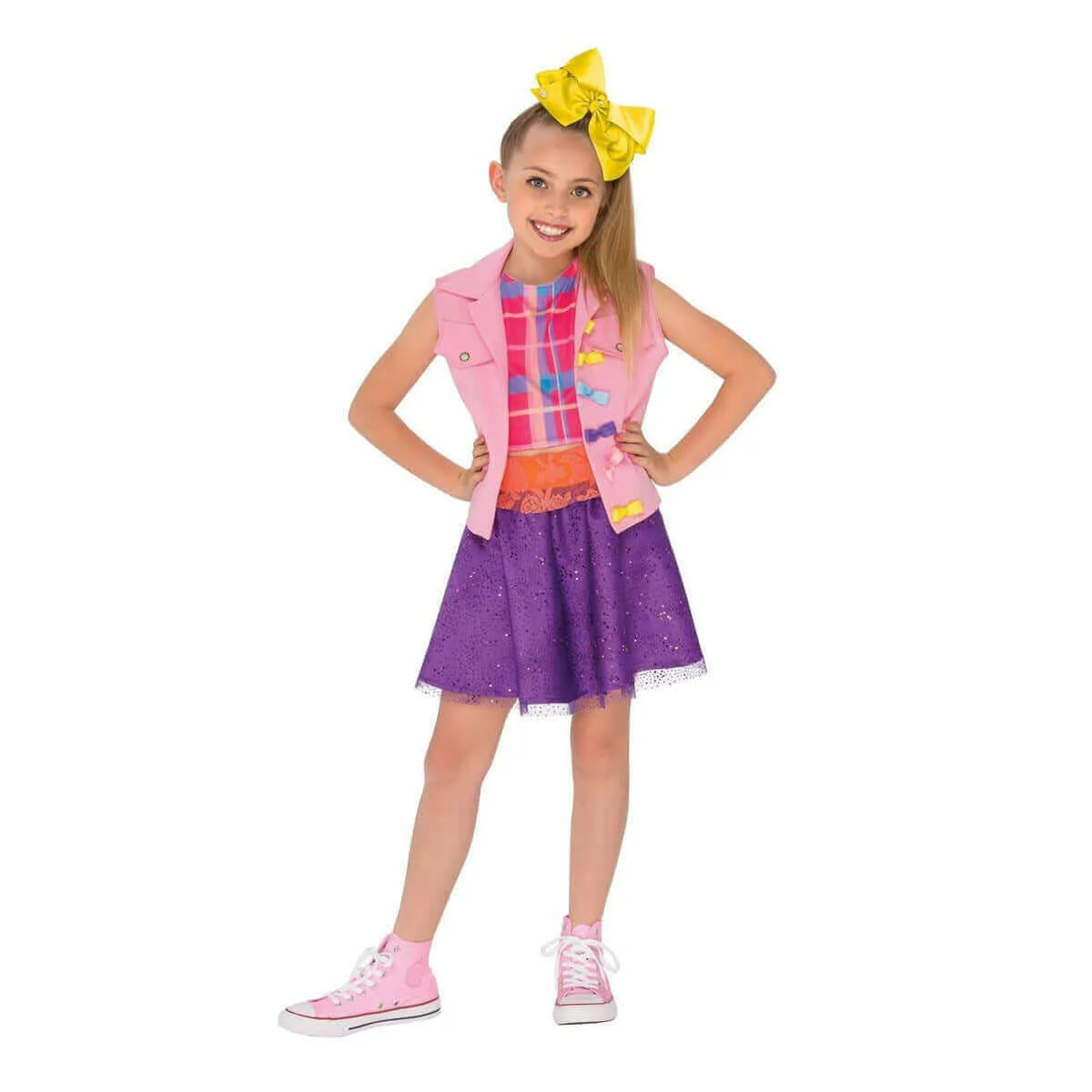 Rubies 270279 JoJo Siwa Music Video Outfit for Girls, Multicolor -