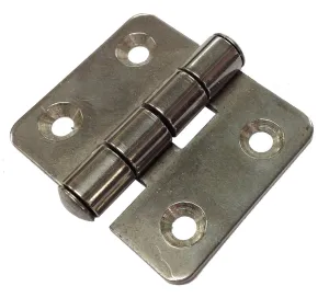 SECURITY PIN BUTT HINGE S/S 46 X 40MM