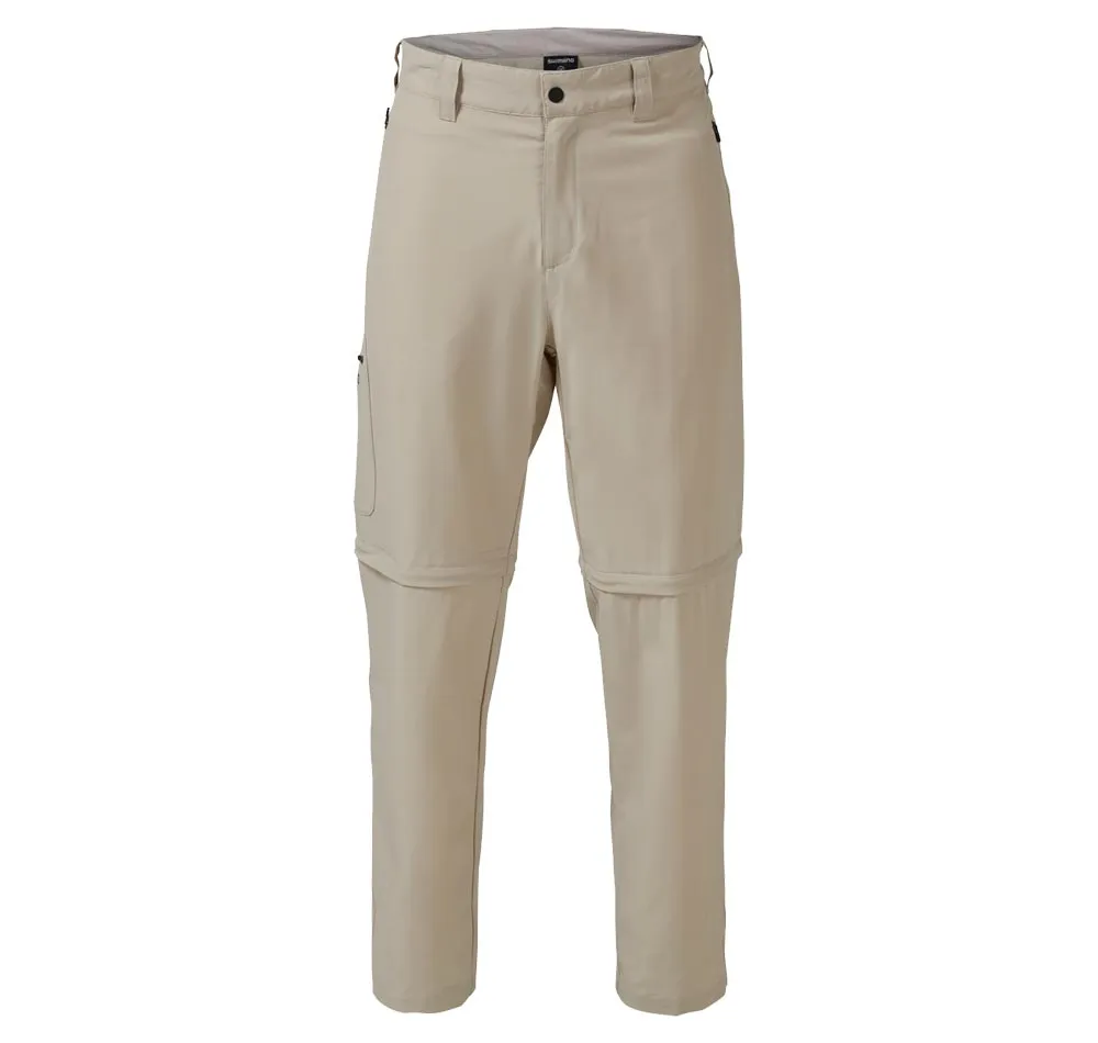 Shimano Zip-Off Outdoor Pants Oatmeal