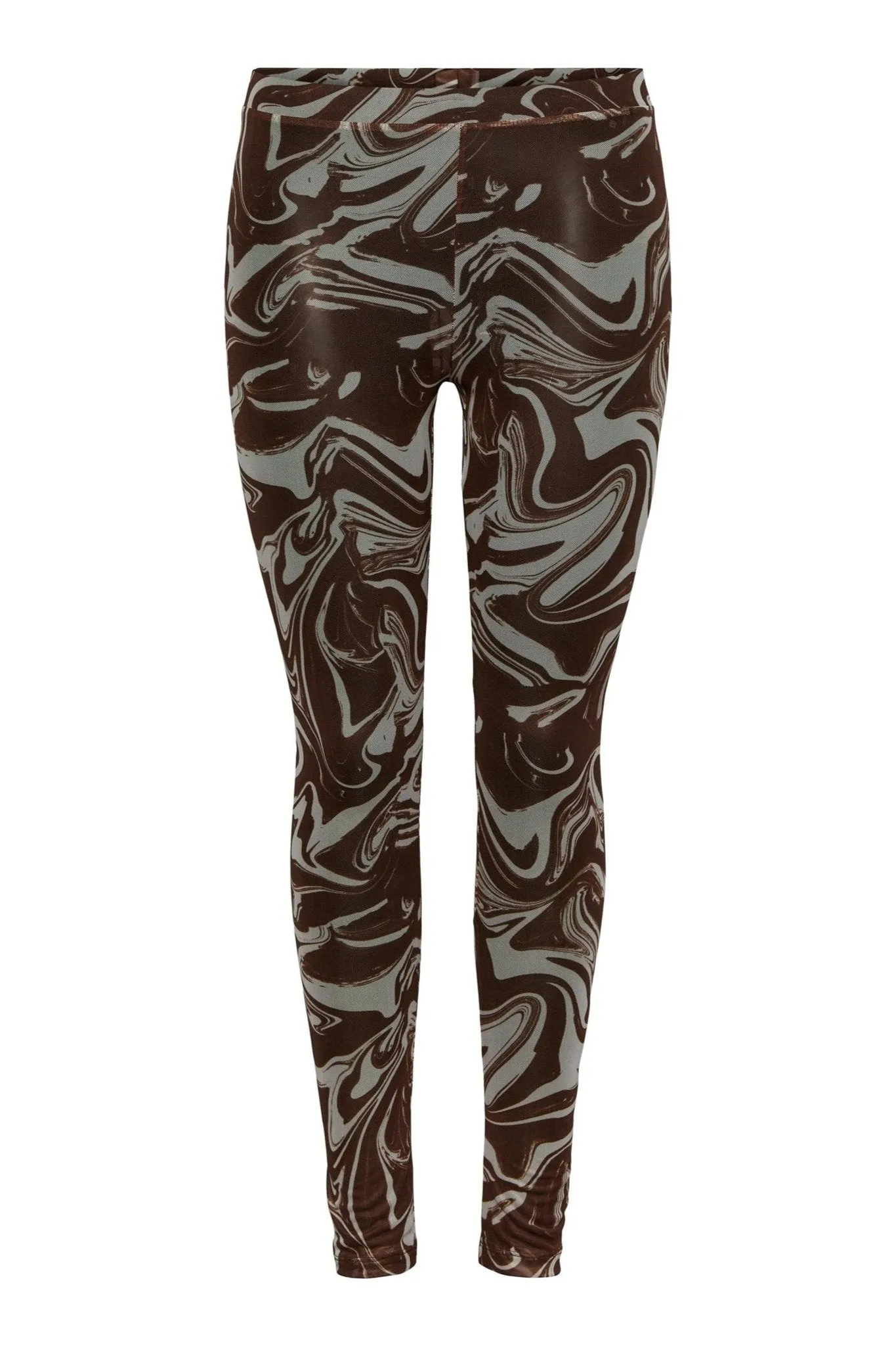 Simmo High Waist Leggings - Mustang