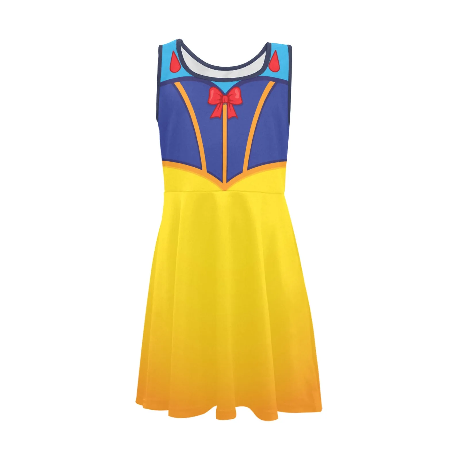 Snow White Girls' Sleeveless Sundress