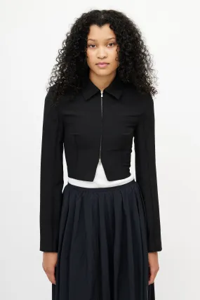 SS 2022 Black Le Splash Cropped Jacket