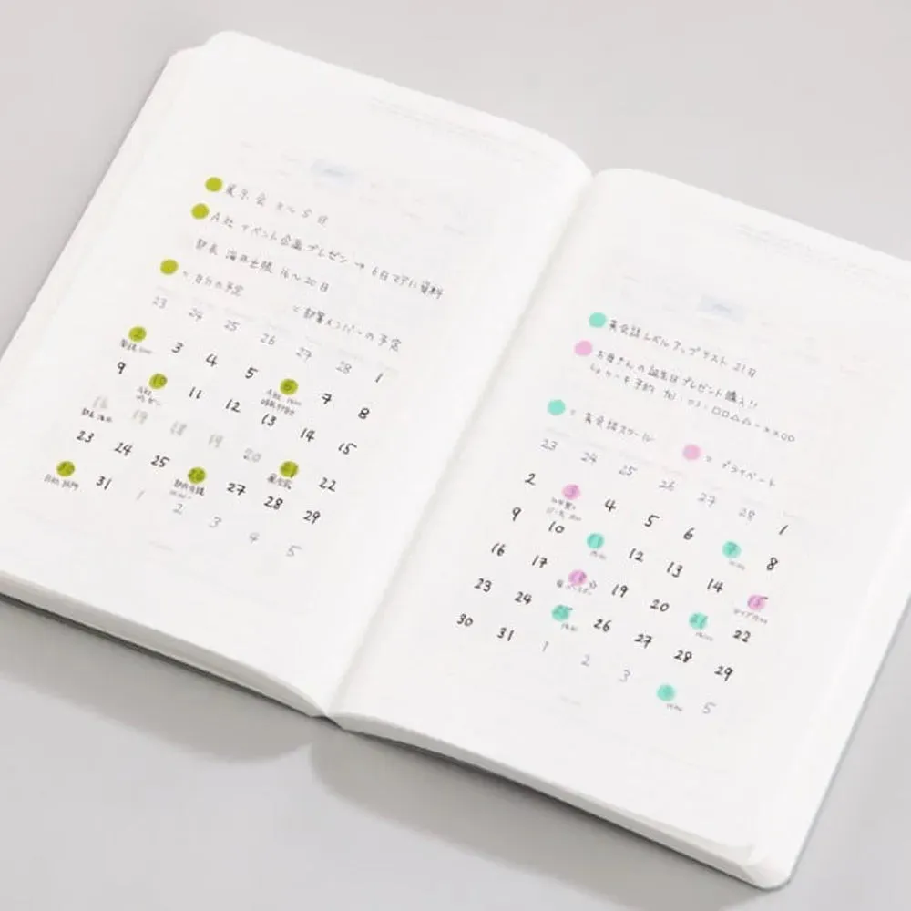 Stalogy 365 Days Notebook Grid / Planner